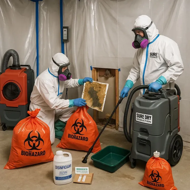 Contaminated Water Handling Protocols process in Dickinson County, IA